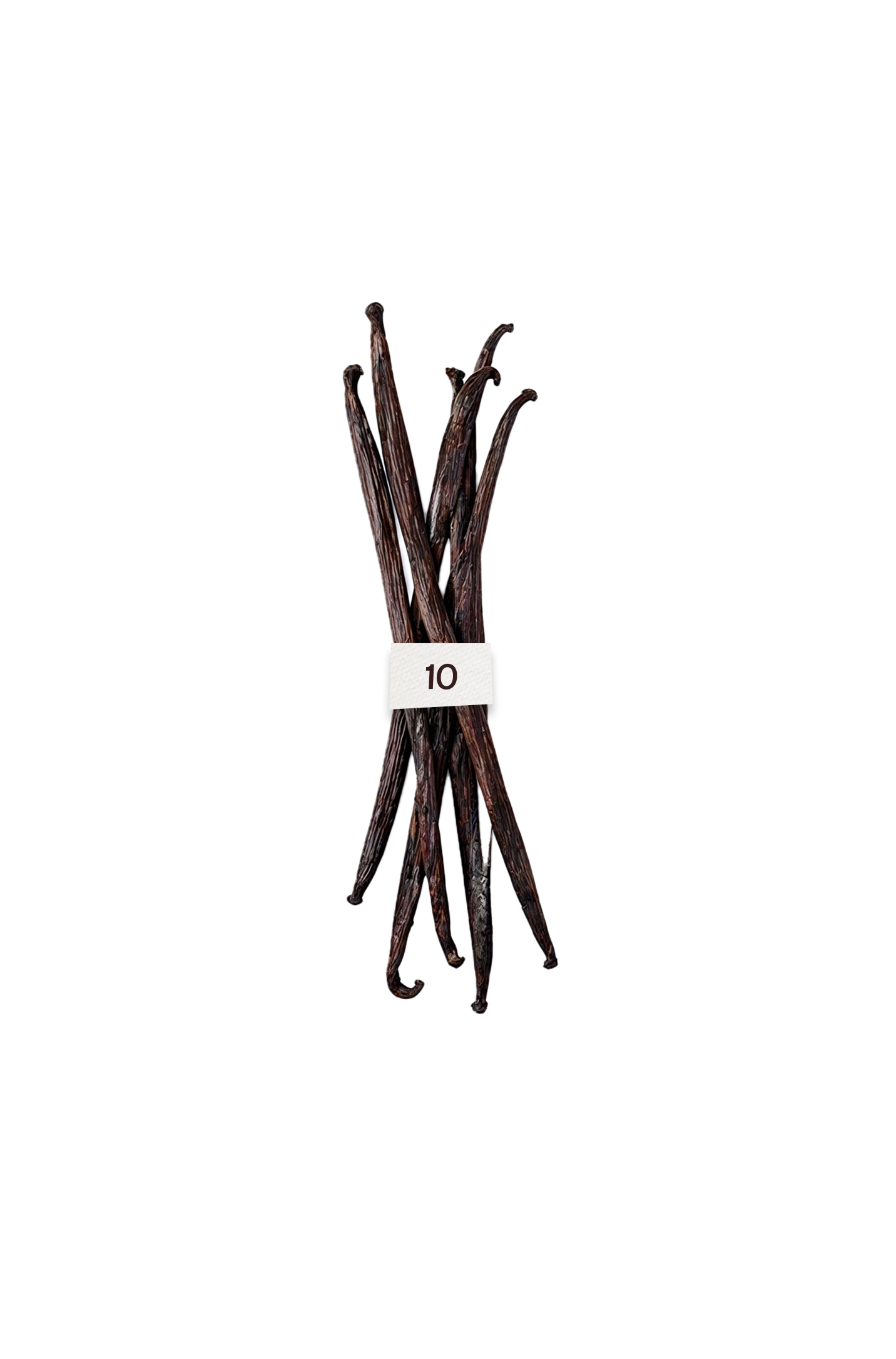 Vanille Bourbon 10 Gousses – Grand Cru de Madagascar (50 g)